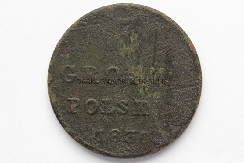 3 GROSZE KRÓLESTWO KONGRESOWE 1830 FH MIKOŁAJ I 01