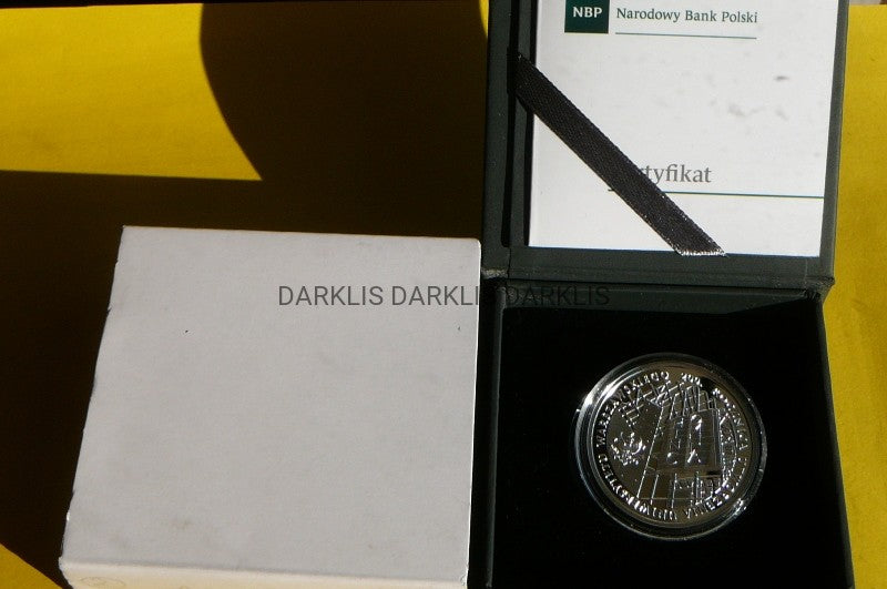 10 ZŁOTY POLSKA 2016 UNIWERSYTET WARSZAWSKI Ag 925