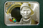 20 ZŁ POLSKA 2007- MALARZ LEON WYCZÓŁKOWSKI-Ag 925