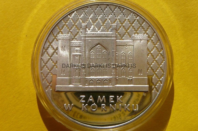 20 ZŁOTYCH POLSKA 1998 - ZAMEK W KÓRNIKU SREBRO