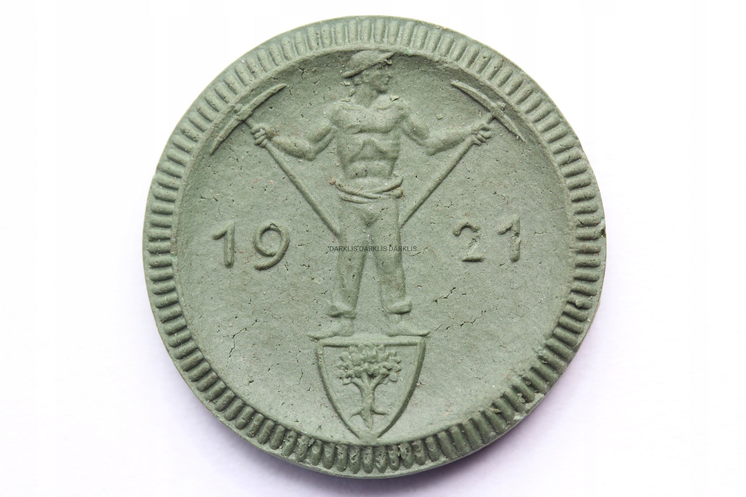 MARKA WALDENBURG WAŁBRZYCH 1921 - GÓRNIK CERAMIKA