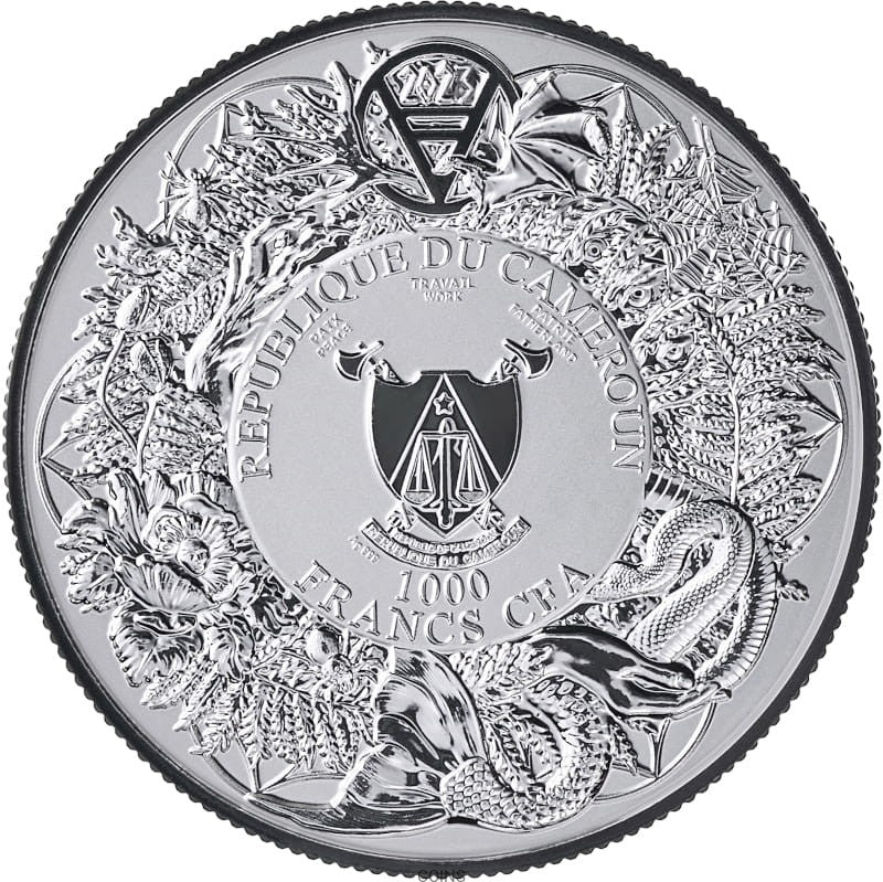 1000 Franków DOMOWIK 2 uncje srebra Ag999