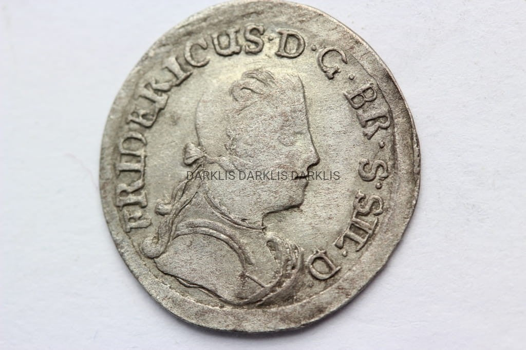 2 GROSCHEL ŚLĄSK WROCŁAW 1749 FRYDERYK II A1