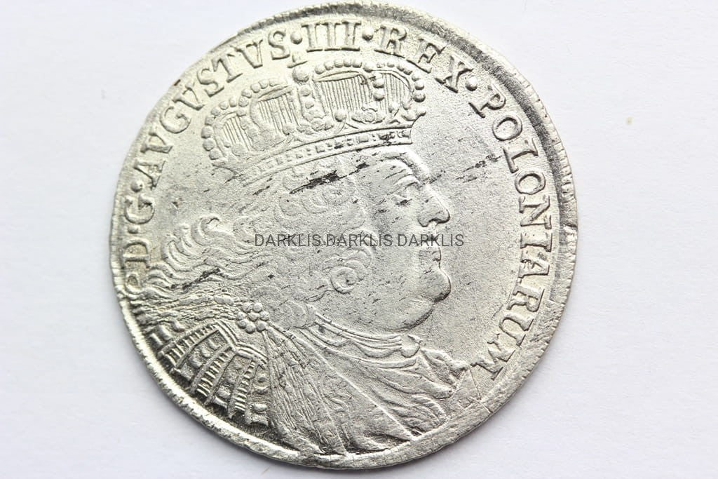 ORT KORONNY 1754 - AUGUST III SAS SUPER STAN !!