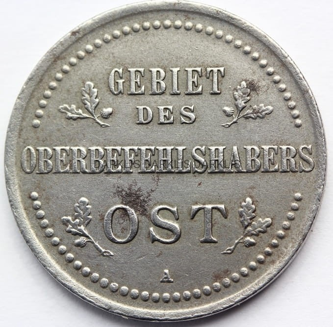 3 KOPIEJKI OST POLSKA 1916 -A- BERLIN RZADKA Nr 1