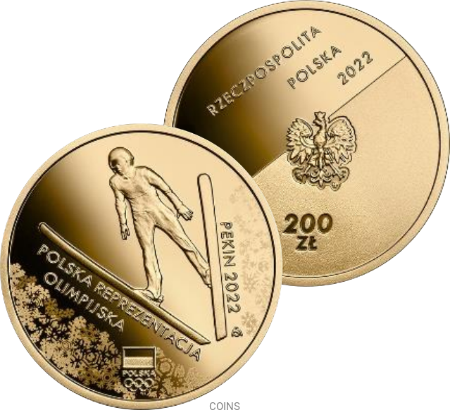 200 zł Reprezentacja Olimpijska Pekin 2022 Au