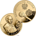 500 zł Stanisław Żółkiewski - Hetmani Rzeczypospolitej 1oz Au999,9