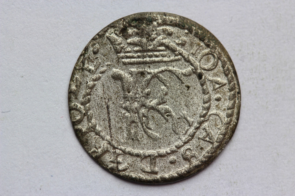 SZELĄG WILNO POLSKA 1653 JAN II KAZIMIERZ -STAN2+