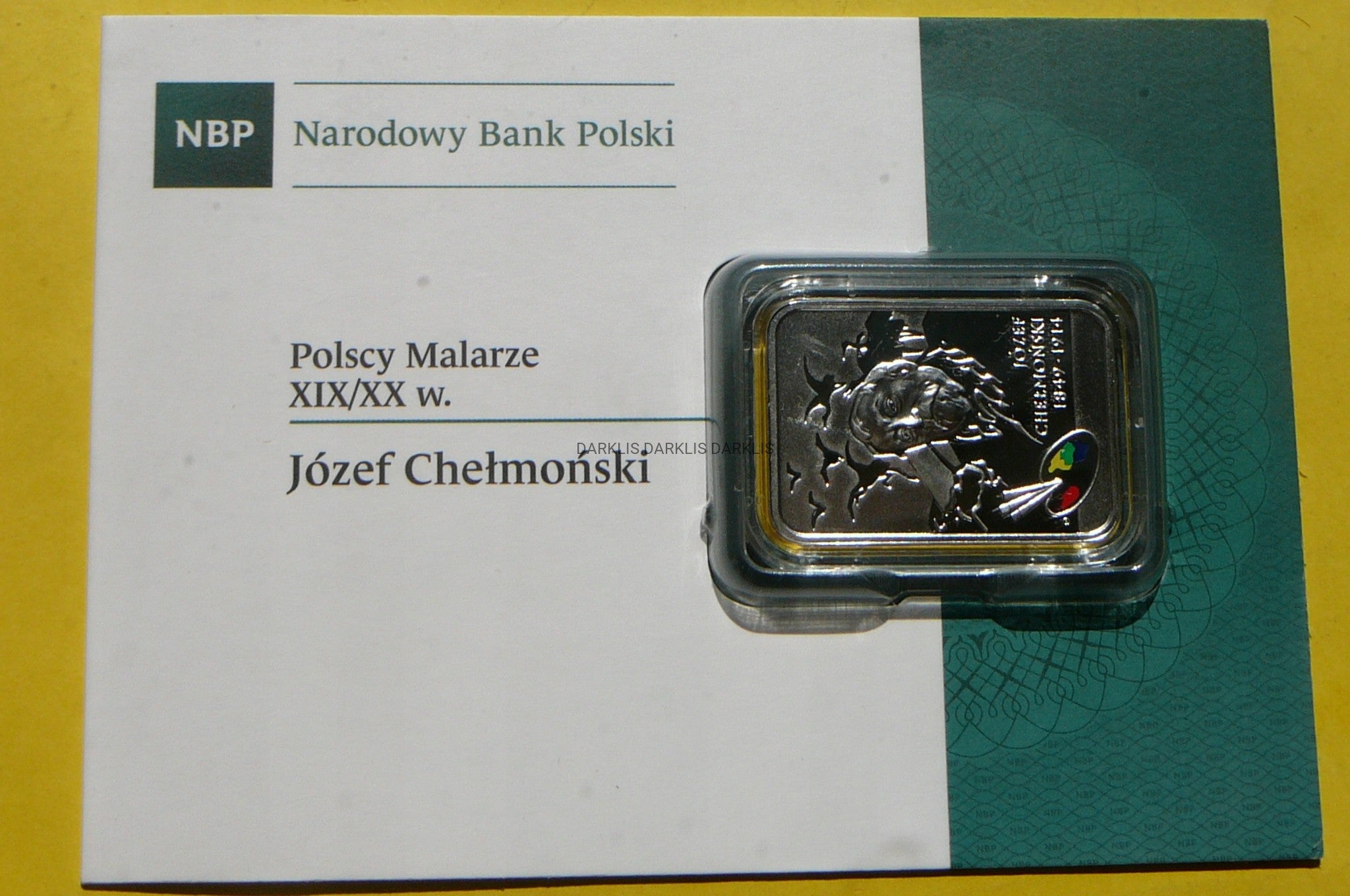 20 ZŁ POLSKA 2014 JÓZEF CHEŁMOŃSKI MALARZ MENNICZA