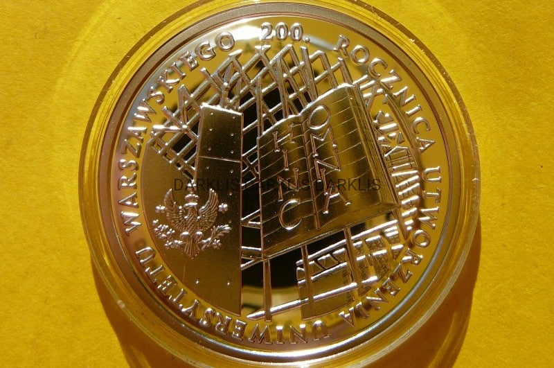 10 ZŁOTY POLSKA 2016 UNIWERSYTET WARSZAWSKI Ag 925