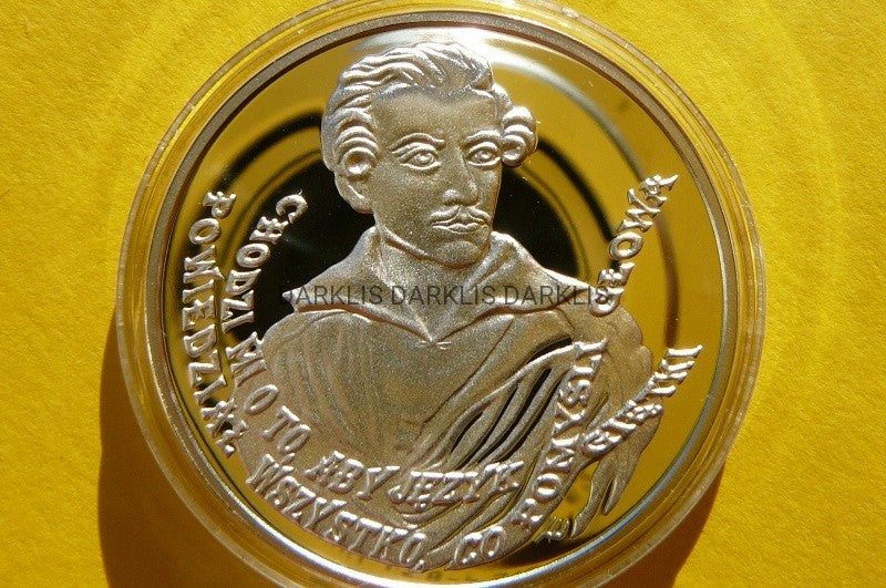 10 ZŁOTYCH POLSKA 1999 JULIUSZ SŁOWACKI - MENNICZA