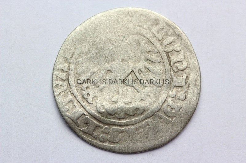 PÓŁGROSZ WILNO POLSKA 1514- ZYGMUNT I STARY STAN 3