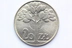 20 ZŁ POLSKA 1973 KWITNĄCE DRZEWO - PRÓBA darklis