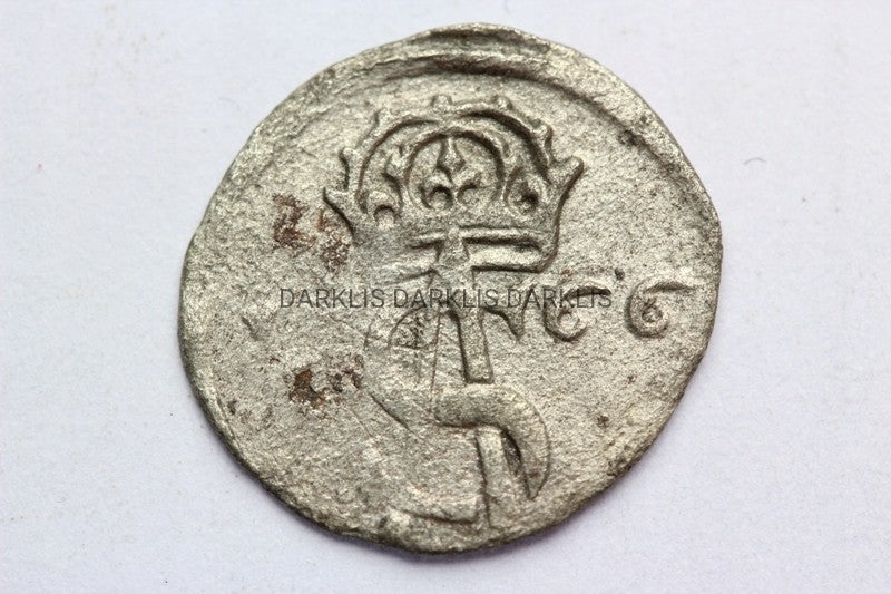 DWUDENAR WILNO POLSKA 1566 ZYGMUNT II AUGUST ST. 3