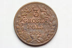 3 GROSZ POLSKA 1831-KG- POWSTANIE LISTOPADOWE STAN