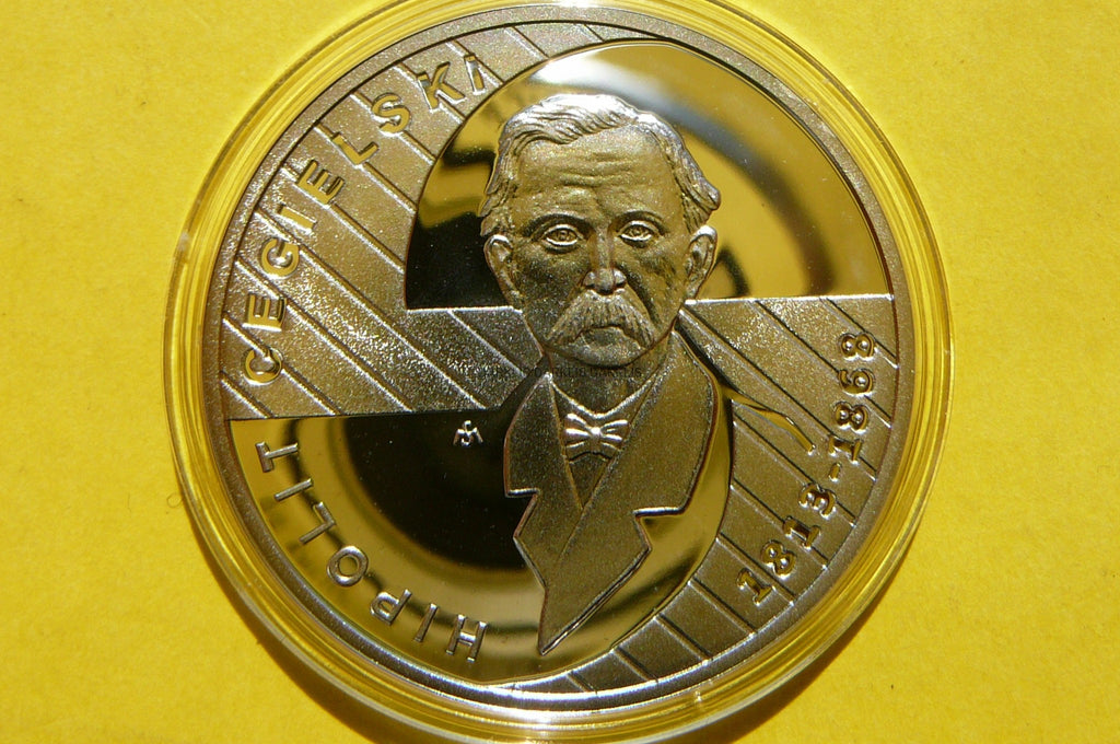 10 ZŁ POLSKA 2013 HIPOLIT CEGIELSKI +CERT darklis