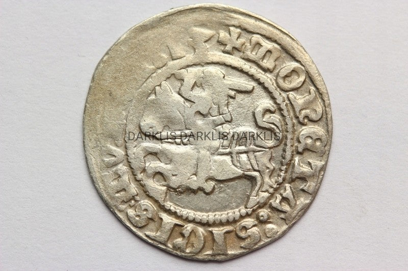 PÓŁGROSZ WILNO POLSKA 1513 ZYGMUNT I STARY - ST.2-