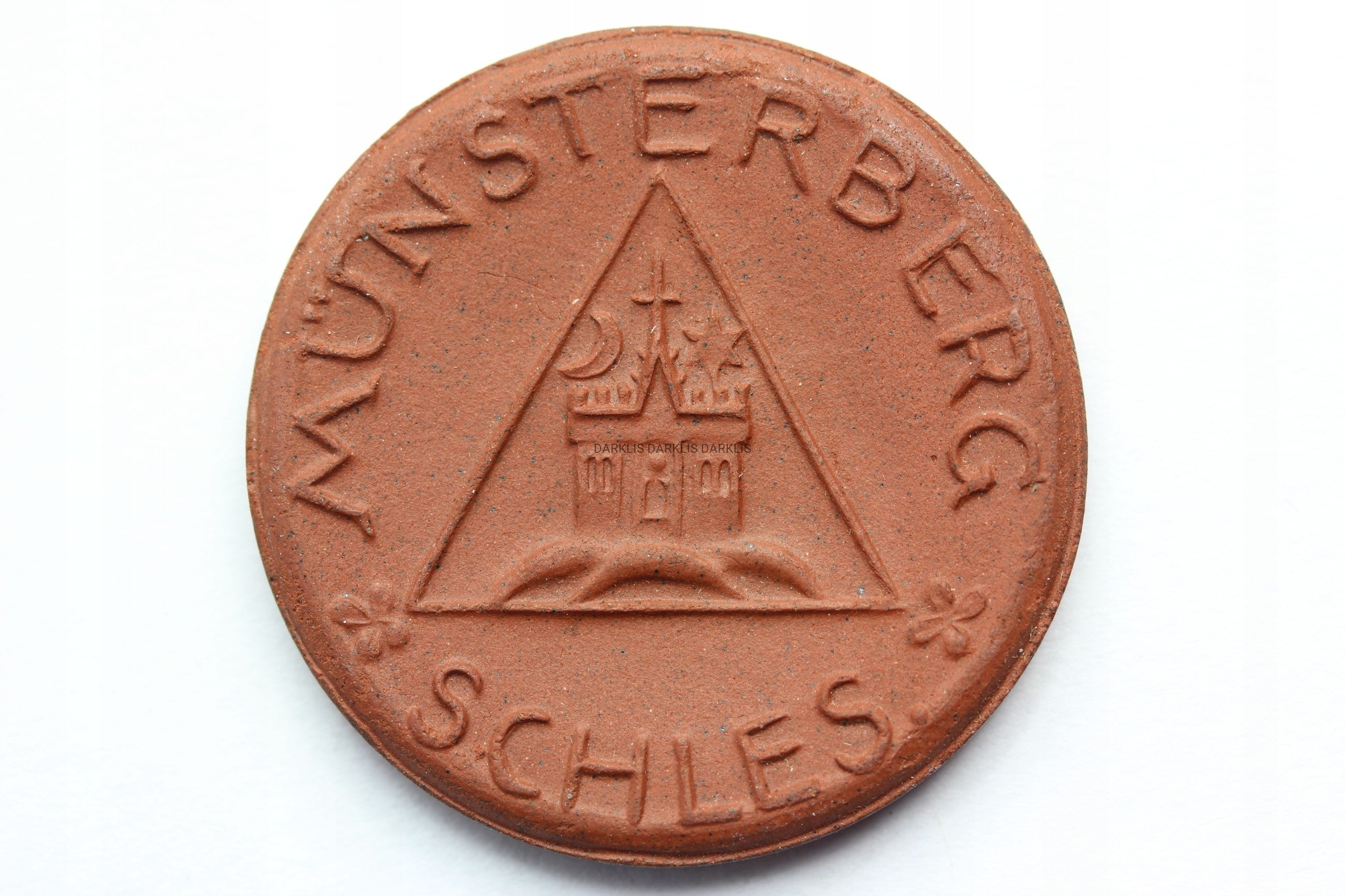 50 PFENNIG MUNSTERBERG ZIĘBICE 1921 - CERAMIKA