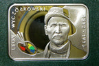 20 ZŁ POLSKA 2007- MALARZ LEON WYCZÓŁKOWSKI-Ag 925