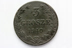3 GROSZE KRÓLESTWO KONGRESOWE 1840 MW MIKOŁAJ I 01