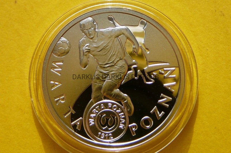 5 ZŁOTYCH POLSKA 2013 HERB WARTA POZNAŃ SREBRO 925