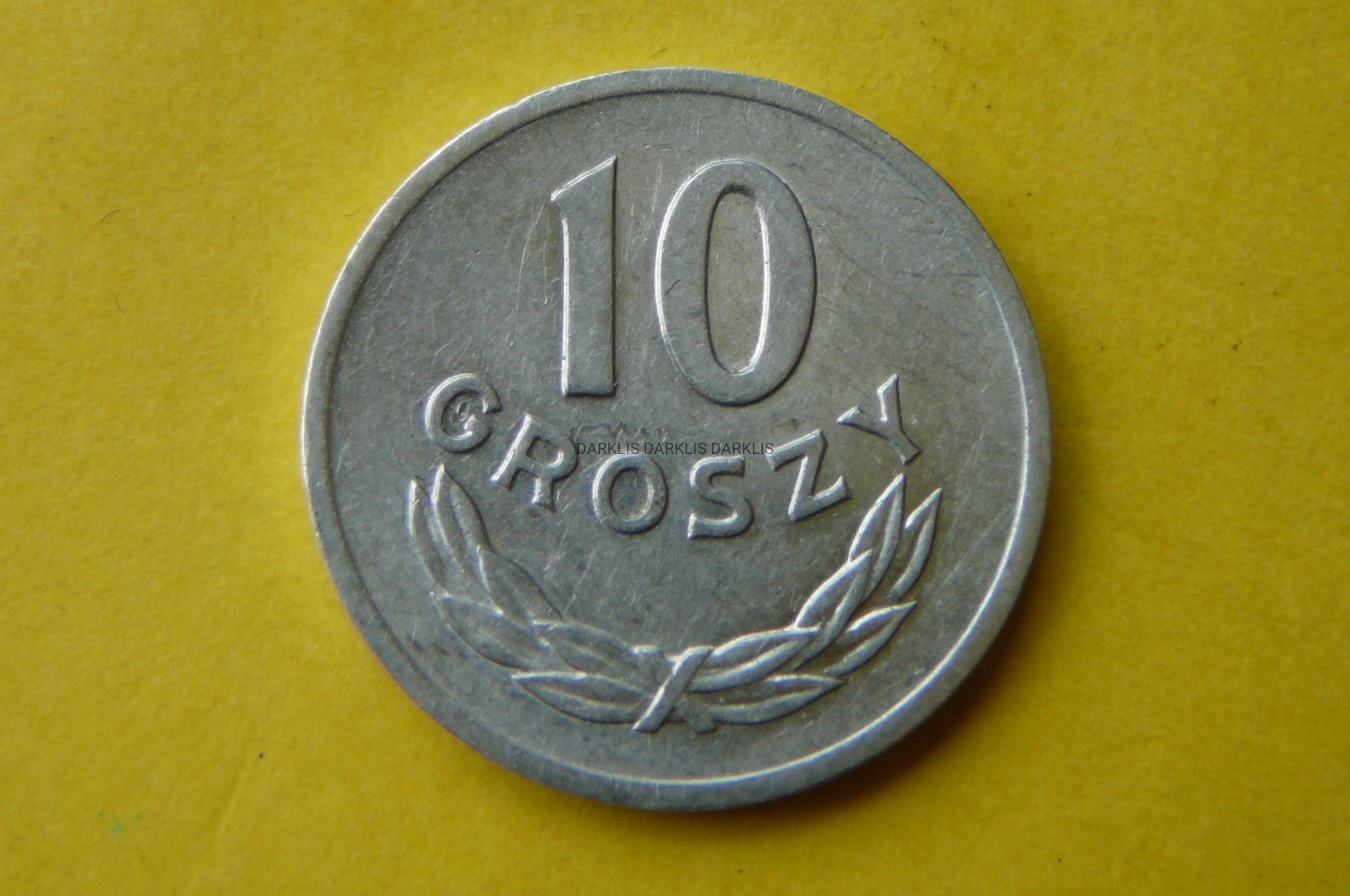 10 GROSZY POLSKA 1962 Al RZADKA STAN darklis