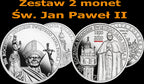 Zestaw 10 zł 100 rocznica urodzin Św. Jana Pawła